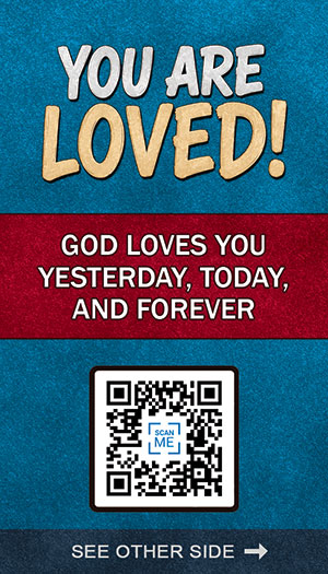 Examine God Business Card Back